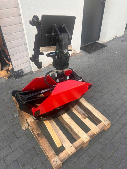 Chwytak leśny do Koparki CW10 mocowanie każde HARDOX ROTOR 4,5tony!