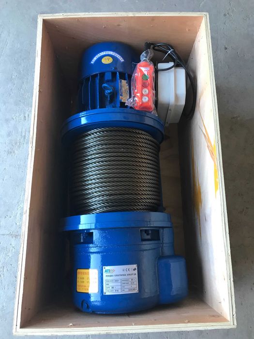 ЛЕБІДКА 500/1000кг , 220В | Электро лебедка| РОЗПРОДАЖ !