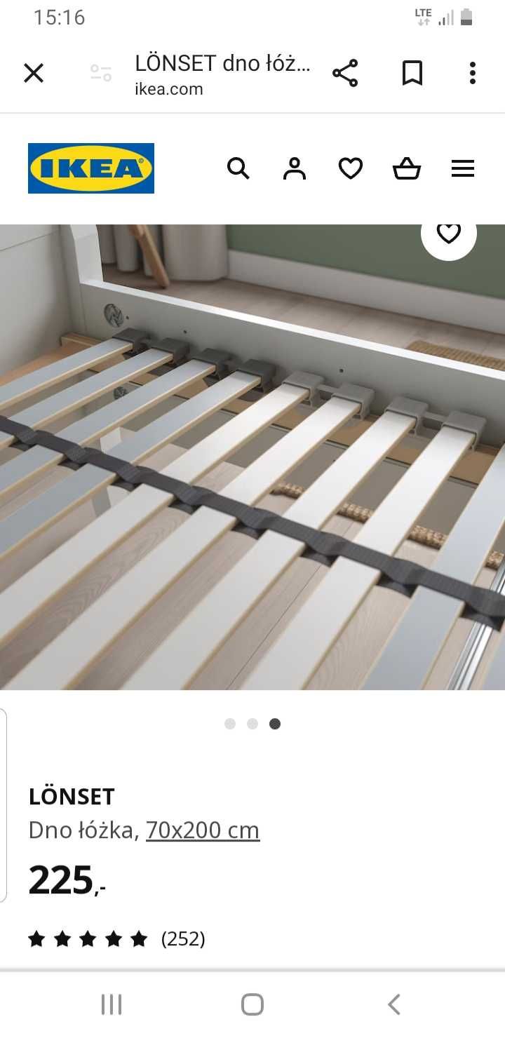 Stelaże do łożka Ikea