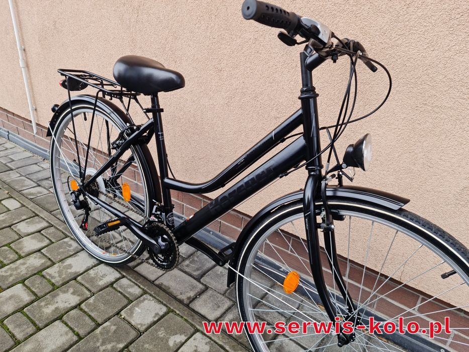 Rower damski damka KARCHER koła 28 SHIMANO okazja rabat polecam WYSYŁK