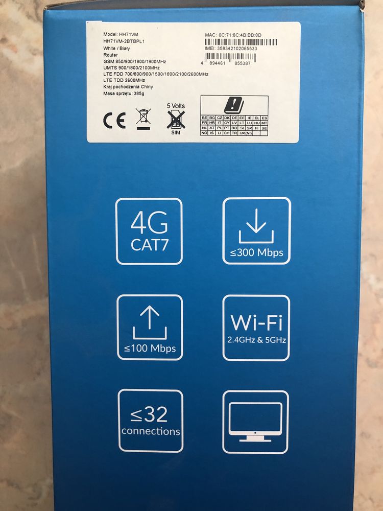 Router Alcatel LinkHub HH71VM