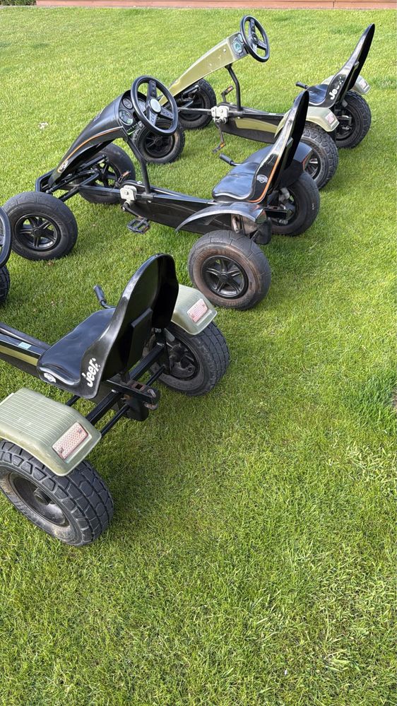 Gokart na pedały Berg XL Duży, stan BDB