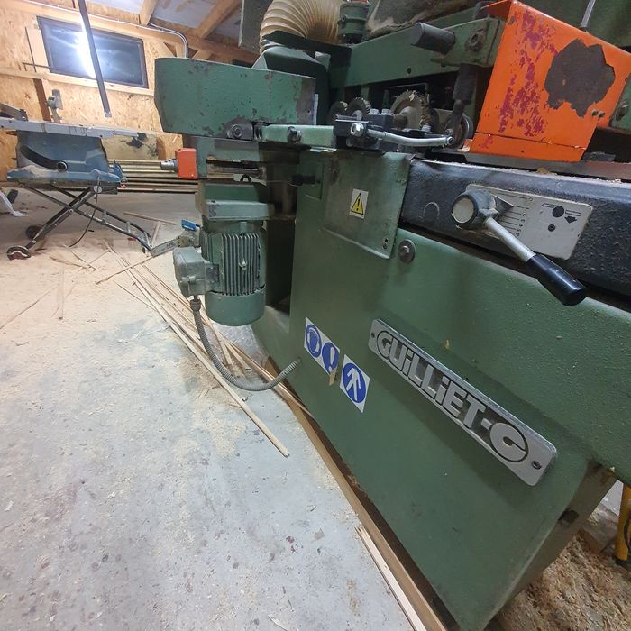 Strugarka czterostronna guilliet weinig  grubościówka  + odciag