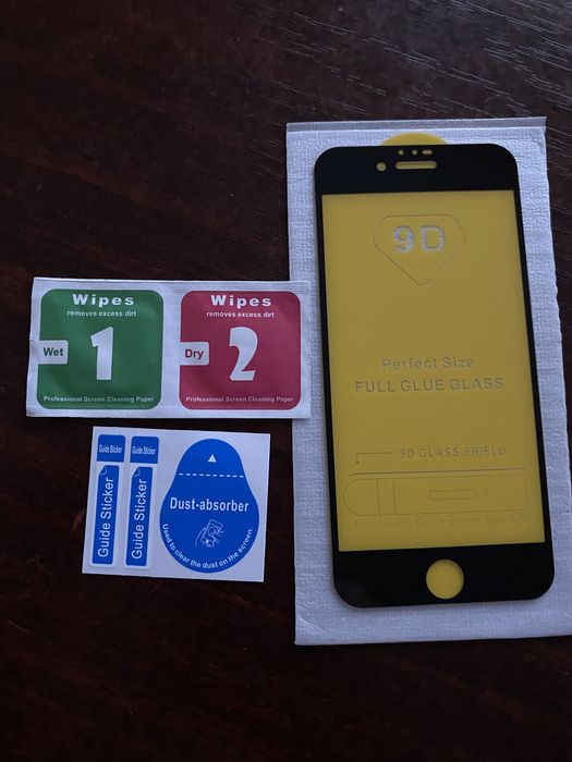 Захисне скло 9D GLASS для iPhone 7/8/XR/11