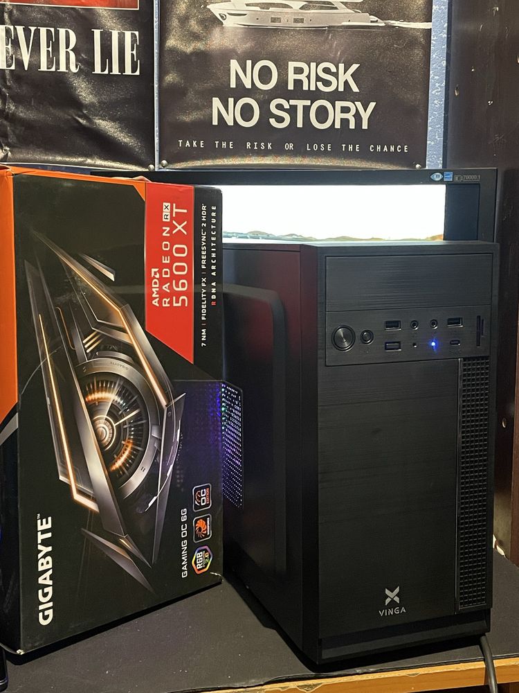 RX 5600 XT | 12C/24TH | 16GB DDR4 | 128GB SSD Ігровий ПК Осталось 2ШТ