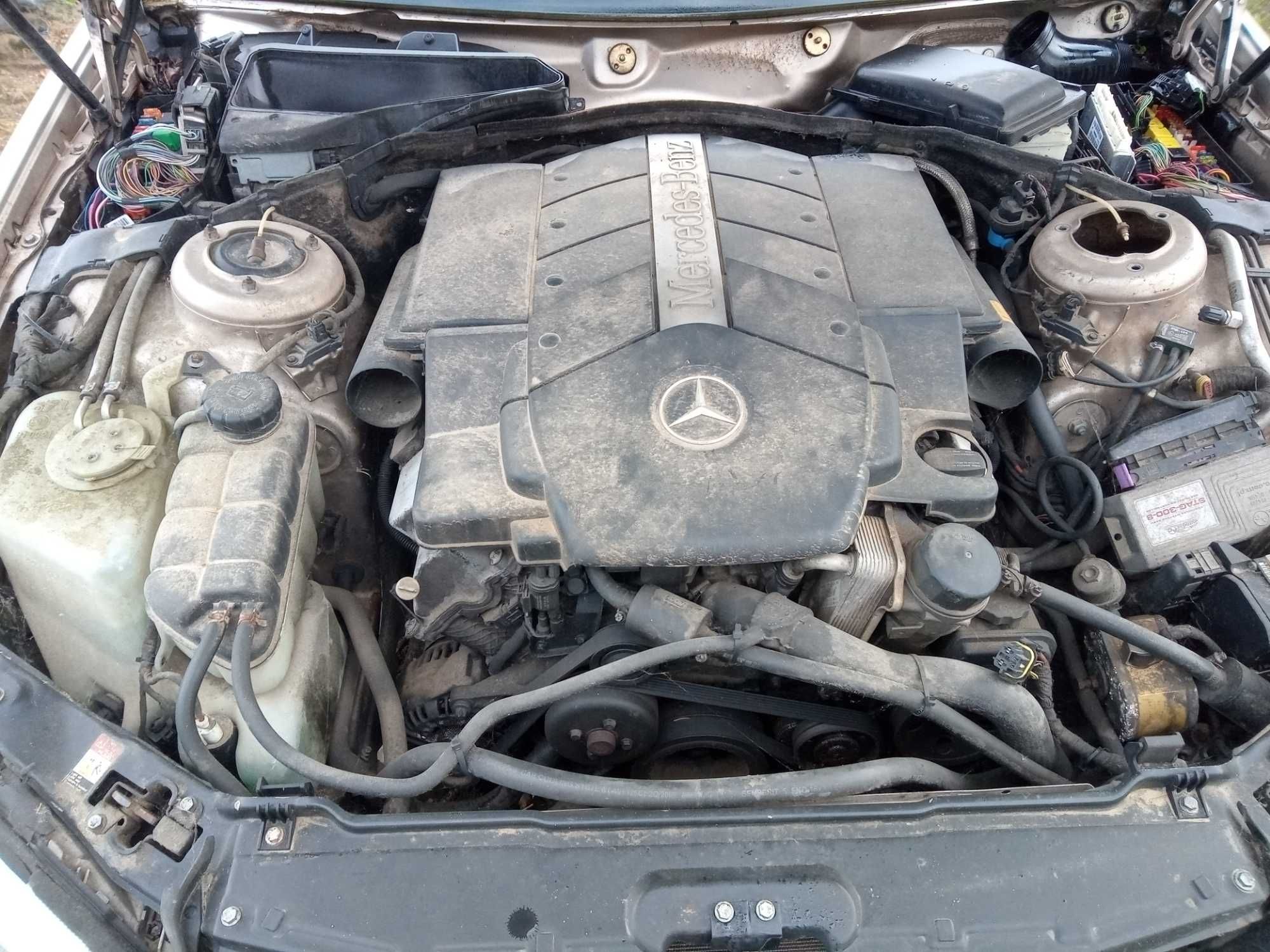 Mercedes-Benz S-Klasa W220 S500 5.0 V8 NA CZĘŚCI
