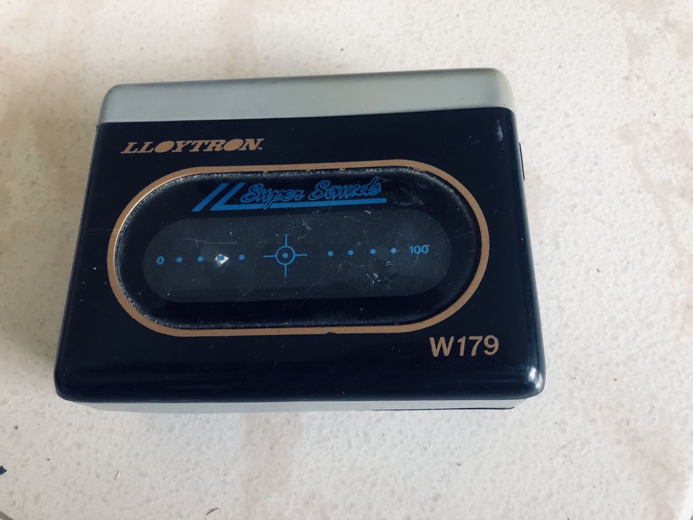 Walkman cassetes não funciona