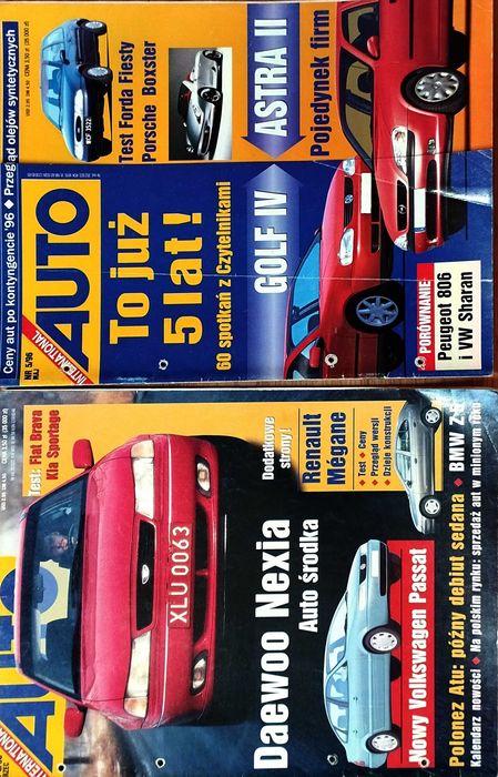 Czasopismo gazeta motoryz. Auto international ( nie Auto Świat) 2 egz