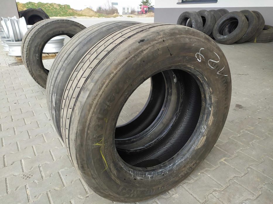 315/60R22.5 Opony CONTINENTAL ECO PLUS HS3 / 7-8 mm / Przód