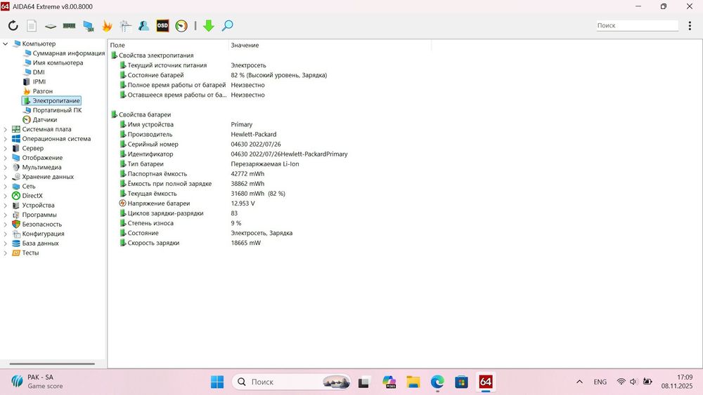 Ноутбук HP ProBook 445 G9 | 32GB RAM | 512GB | EU зарядка | PTM 7950