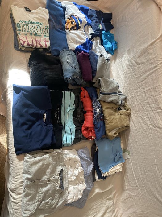 Paka ubran chlopiec 110/116 i 122