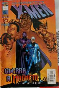 Revista Os espantosos X-MEN guerra a Magneto