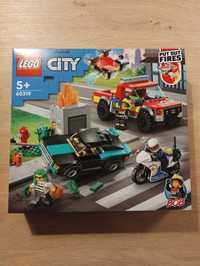 Lego 60319 - Akcja strażacka i policyjny pościg NOWE!!