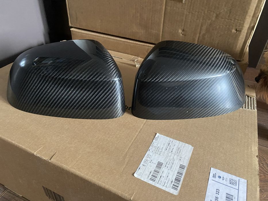 Оригінальні карбонові накладки дзеркал BMW X5/X6 (F15/F16) Carbon