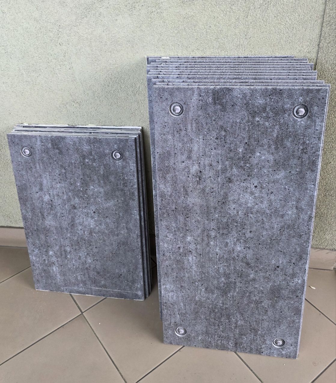 Płyta architektoniczna Concrete stone grey 39.5x79.5