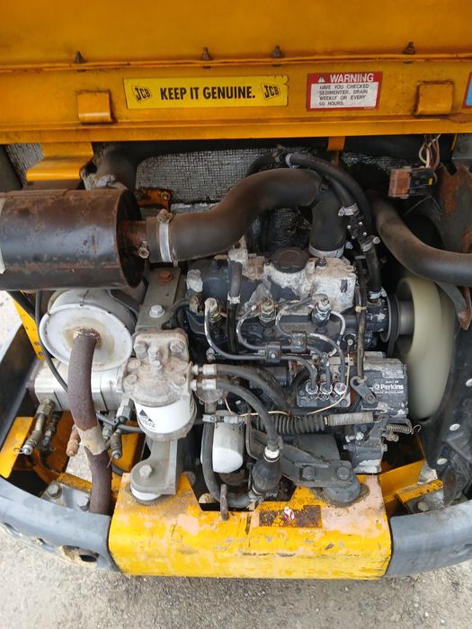 Minikoparka jcb 8014 w oryginale