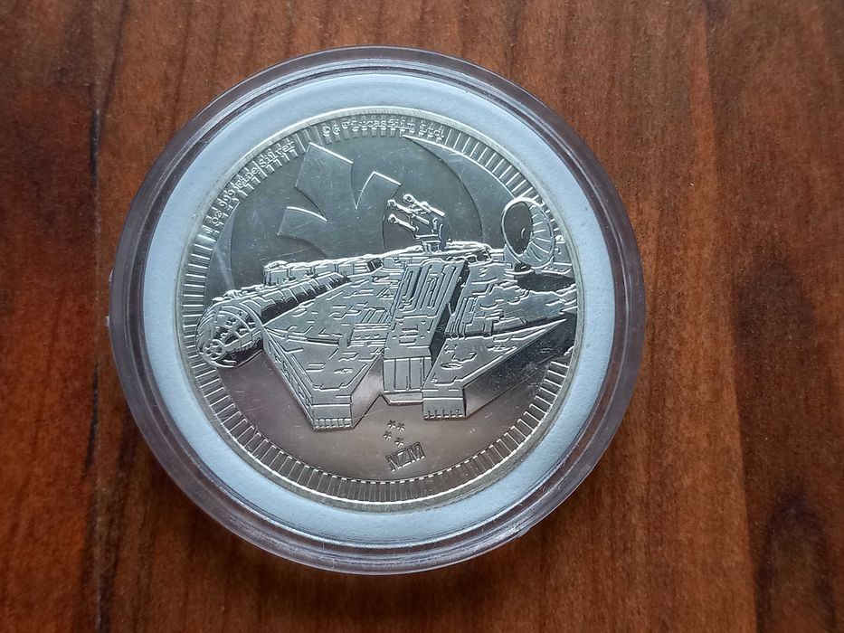 Moeda 1oz "Millennium Falcon - Star Wars "