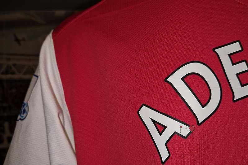 Arsenal F.C. Nike Fit 2006-08 home #25 Emmanuel Adebayor size: L-183