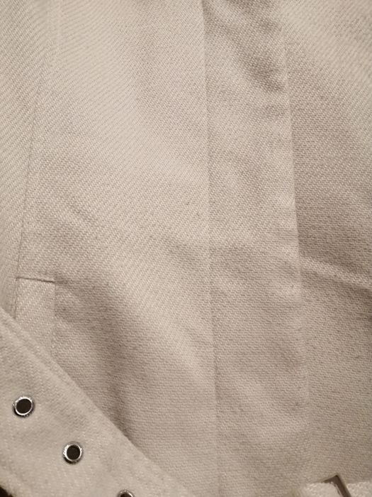 Płaszcz damski XL zimowy jesionka 42 bosmanka kremowy Reserved