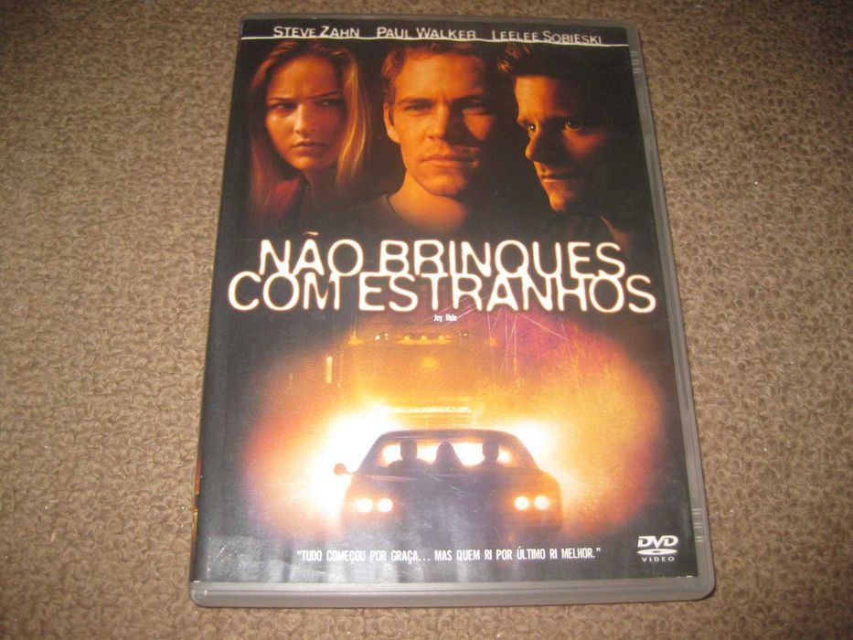 DVD "Não Brinques Com Estranhos" com Paul Walker