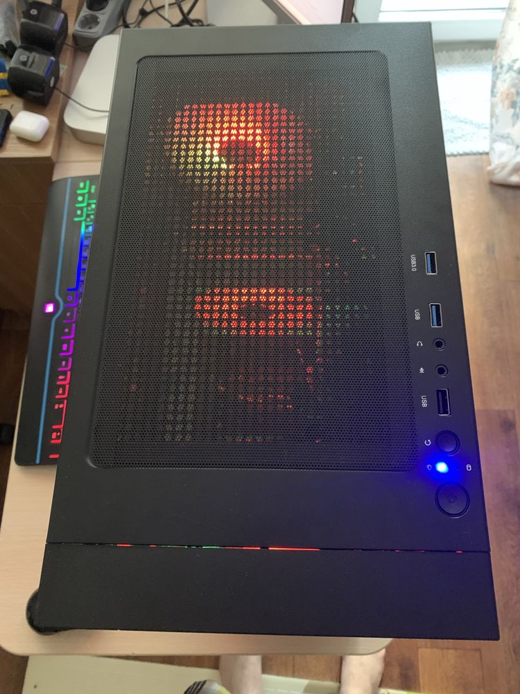 Ігровий ПК Ryzen 5-5600, RX 6600 8Gb, 16 Gb, ssd 1 Tb, WiFi, BT, a520,