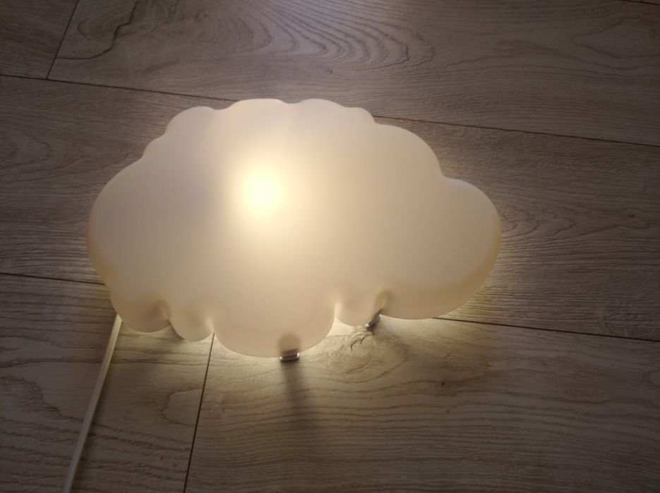 Lampka nocna chmurka dla dziecka dziecinnego pokoju