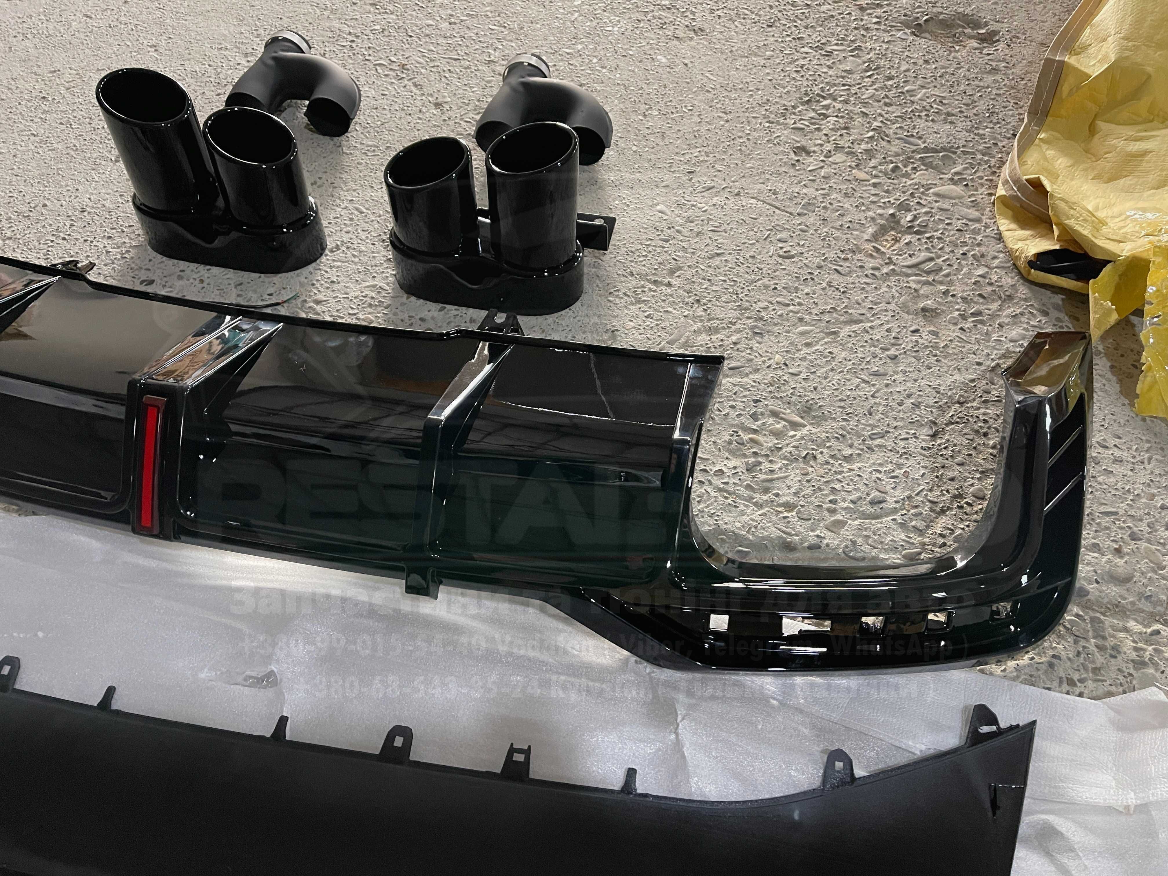 обвес Аеро Кит Audi A5 B9 8W губа Диффузор Решетка ауди а5 б9