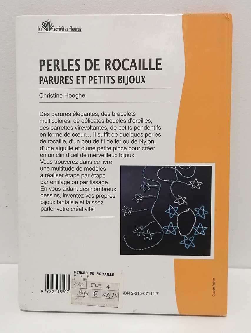 Perles de rocaille, parures et petits bijoux (edição francesa)