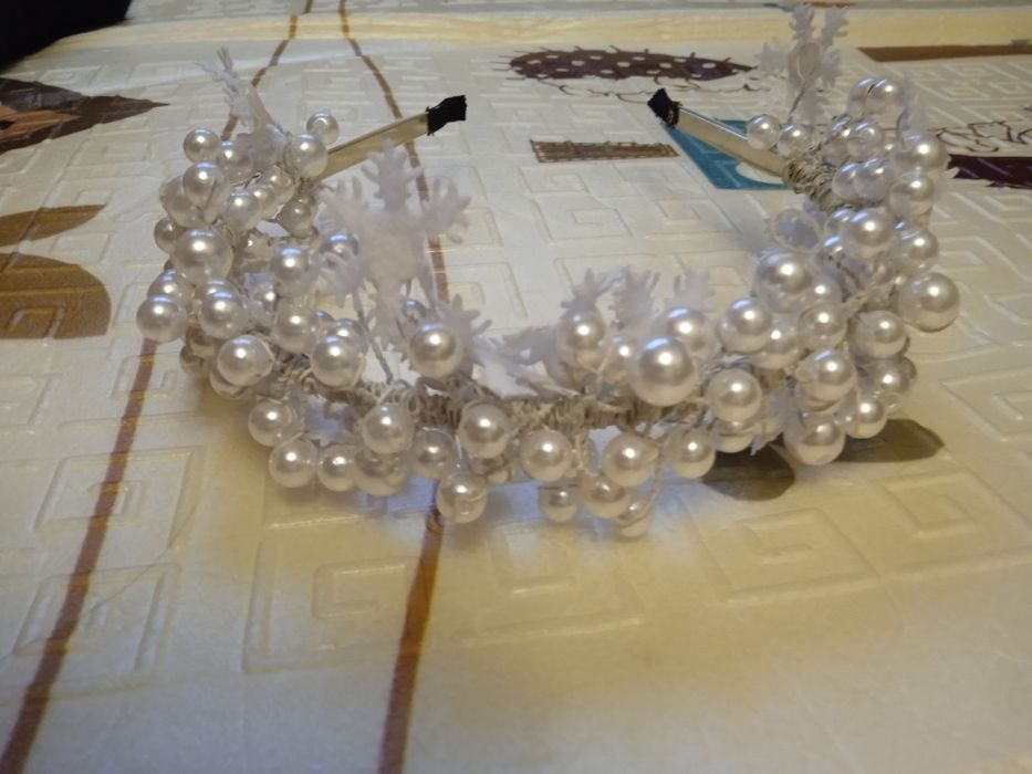 Обруч, прикраса новорічна