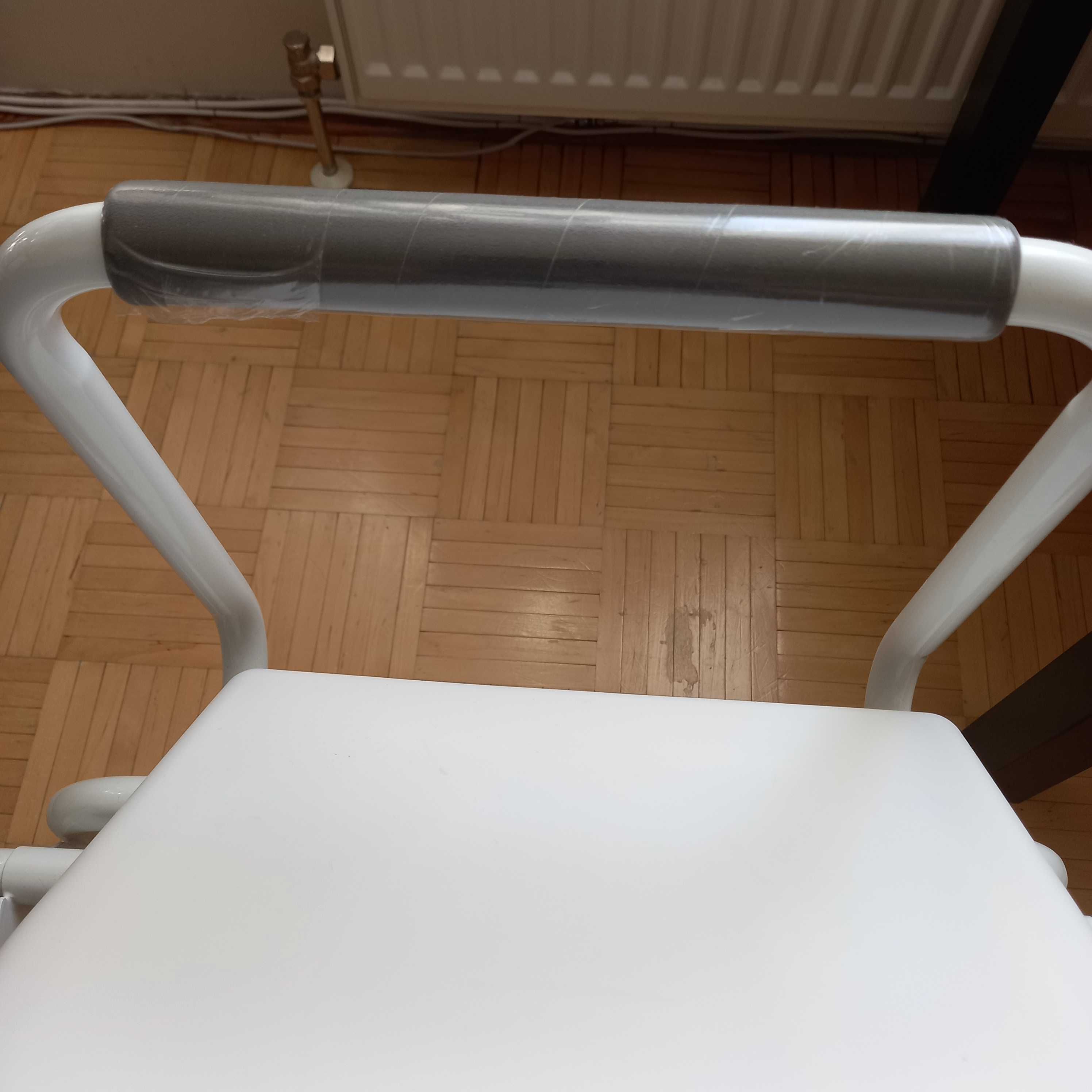 krzesło sanitarne toaletowe regulowane
