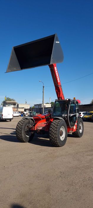 Телескопічний навантажувач manitou mlt735 120 Premium маніту