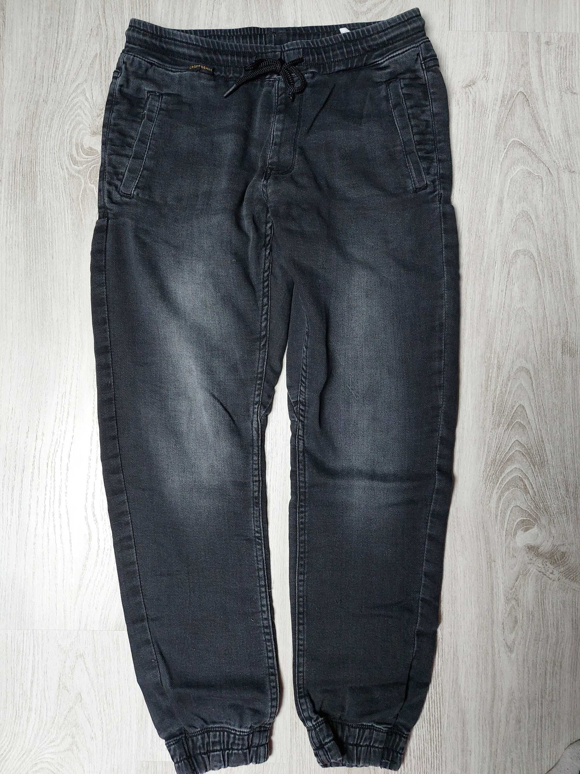 Spodnie męskie jeansowe joggery House W28 L32