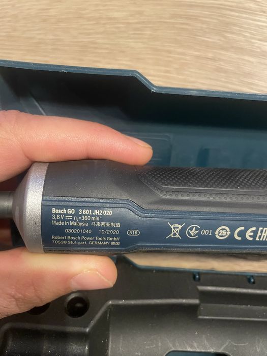 Wkrętak akumulatorowy Bosch GO stan idealny jak nowy