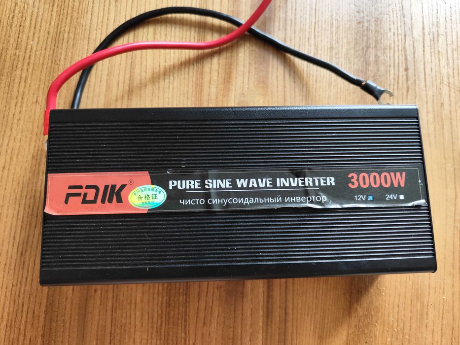 Інвертор Fdik 12в 1500ват  3000ват пік чистий синус