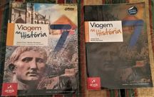 "Viagem na História 7 - 7º Ano" Manual + Caderno Atividades -> Ótimos!