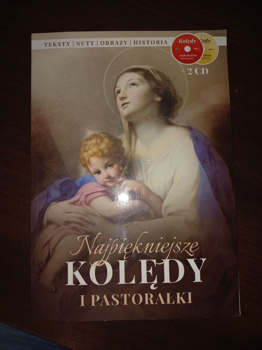 Najpiękniejsze kolędy i pastorałki teksty nuty 2x Płyta DVD