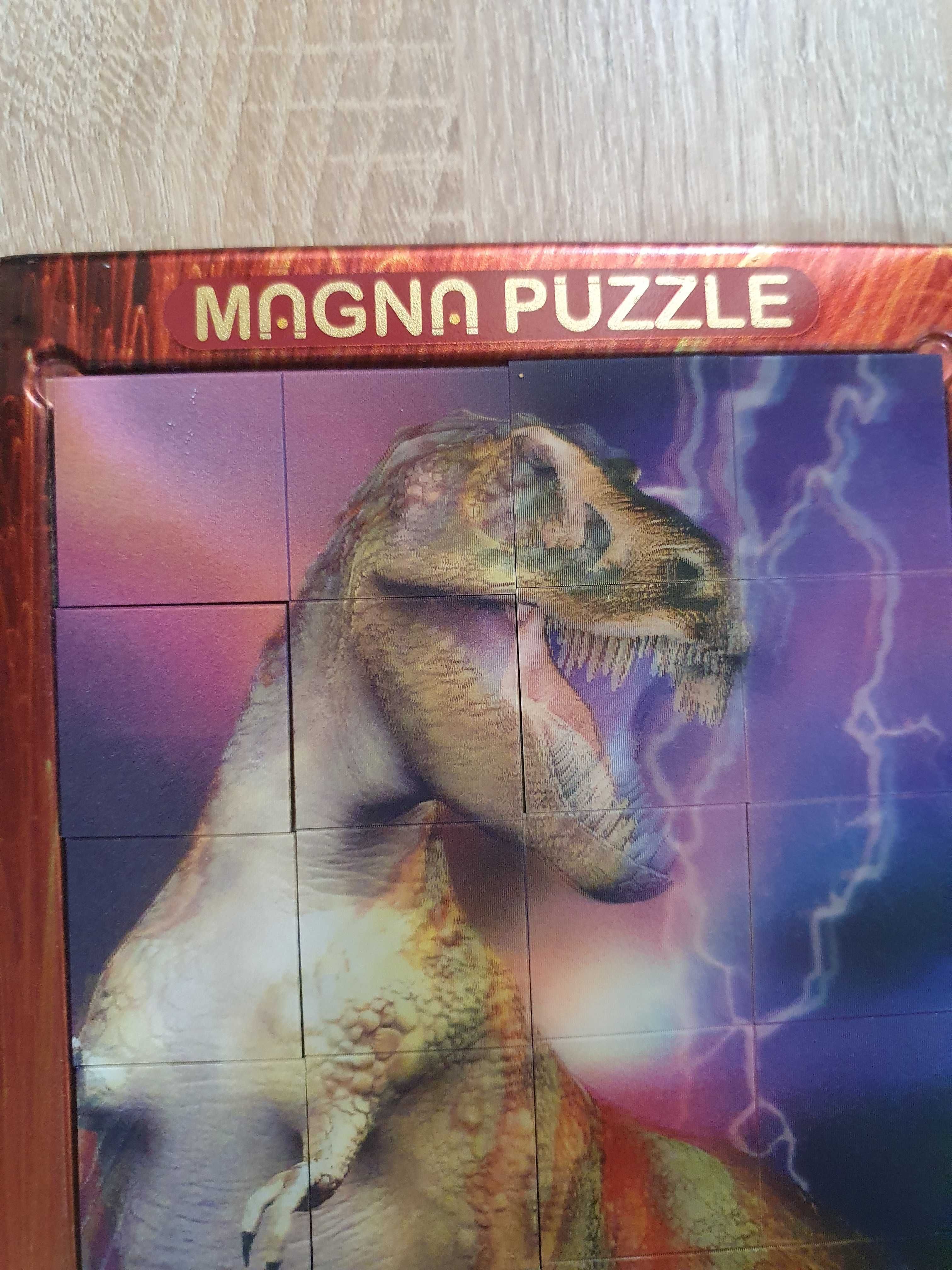 Пазлы магнитные головоломка О Magna Puzzle T-Rexка