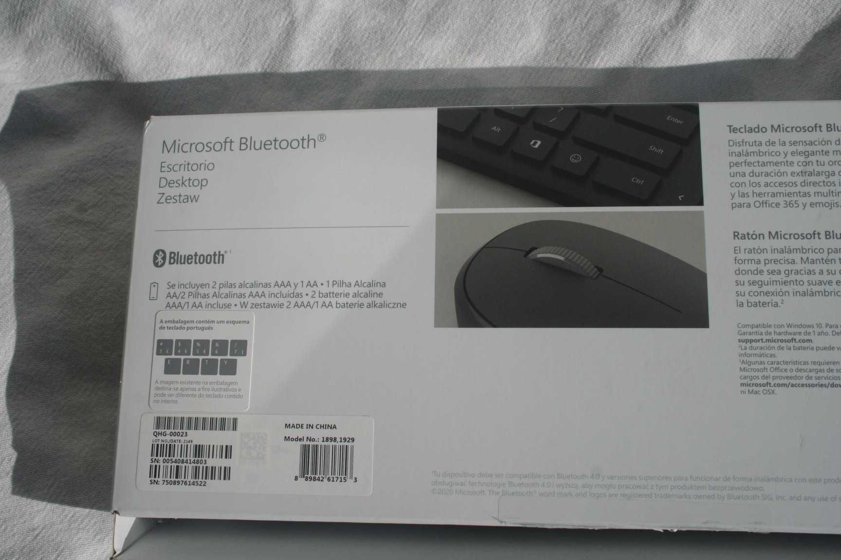 Rato Microsoft Bluetooth NOVO