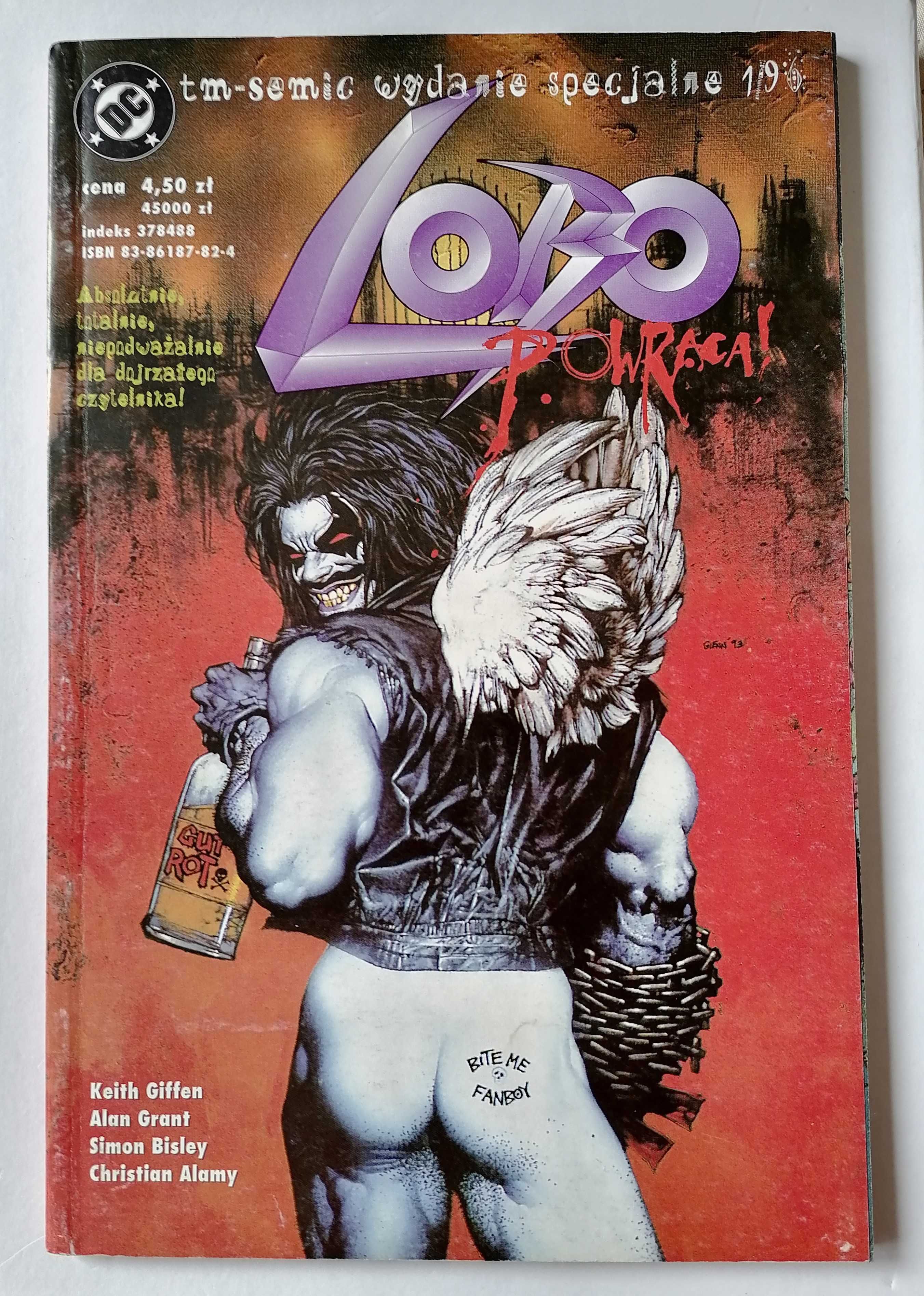 Lobo powraca - TM-Semic, 1/96