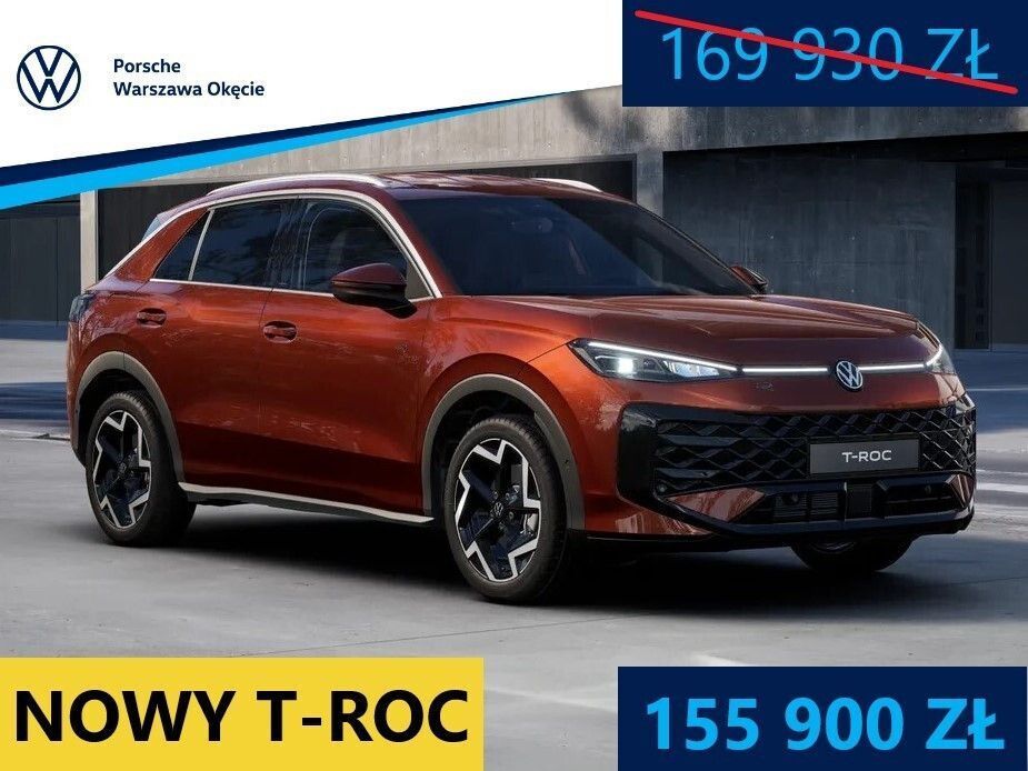 Volkswagen T-Roc R-line Nowa Generacja!