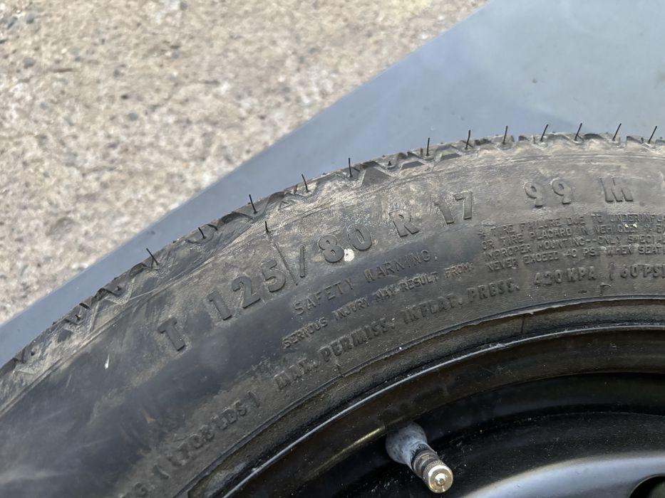 Koło dojazdowe BMW R16 E46 E36 E90 zapas dojazdówka 5x120
