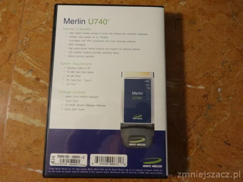 Moden Merlin U740 3G