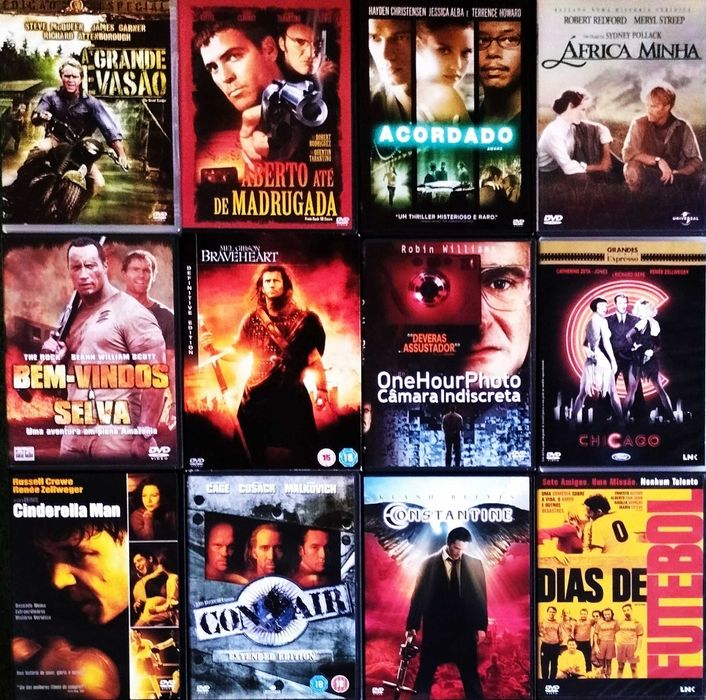 Filmes DVD Originais (lote 10)