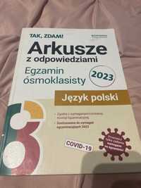 Egzamin ośmioklasisty 20 23. Arkusze z odpowiedziami. Język Polski