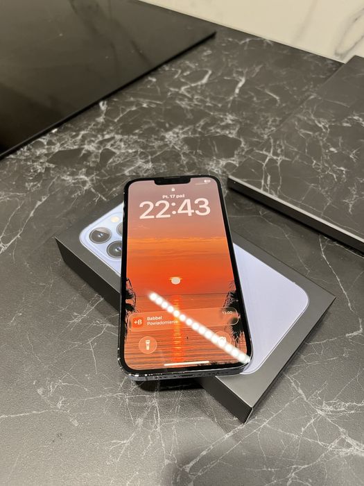 iPhone 13 pro 256gb niebieski stan bdb