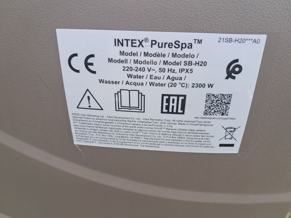 Jacuzzi Intex Pure Spa Bubble Massage 6 osobowe