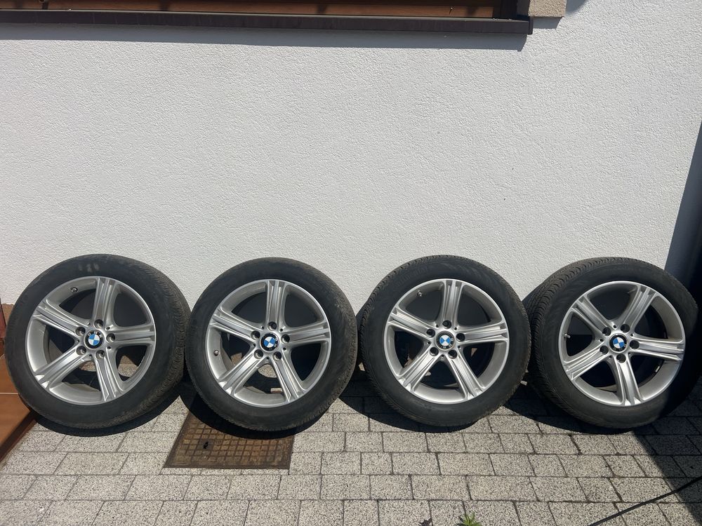 Sprzedam komplet opon z felgami BMW