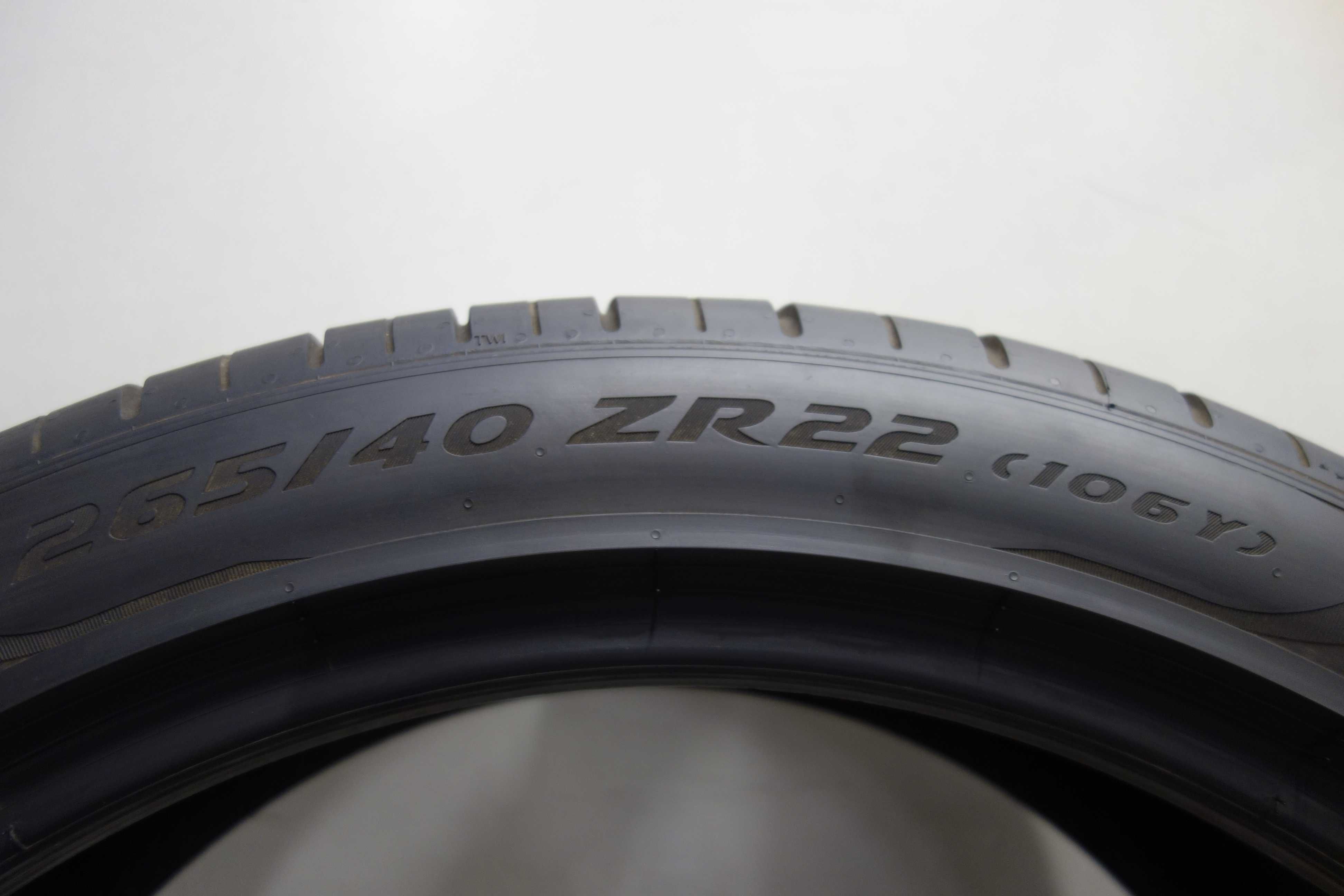 265/40/22 Pirelli P Zero Pz4 J LR XL