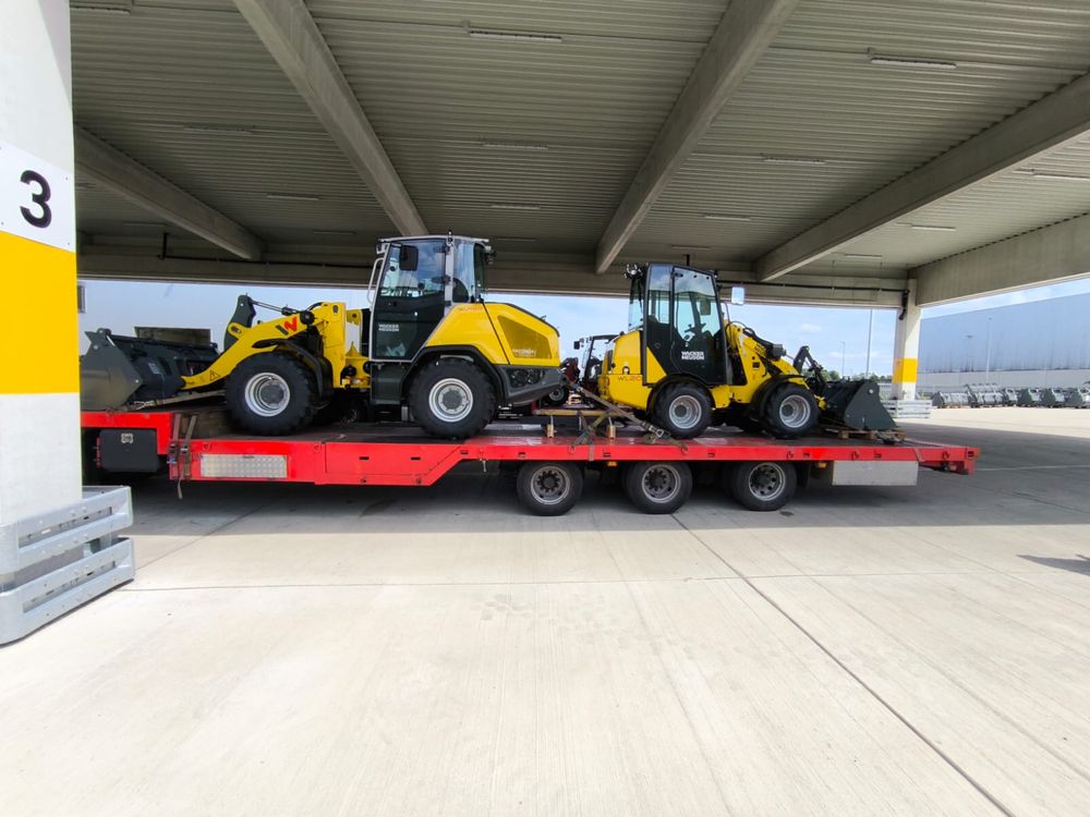 USŁUGI TRANSPORTOWE, transport maszyn Kraj + UE
