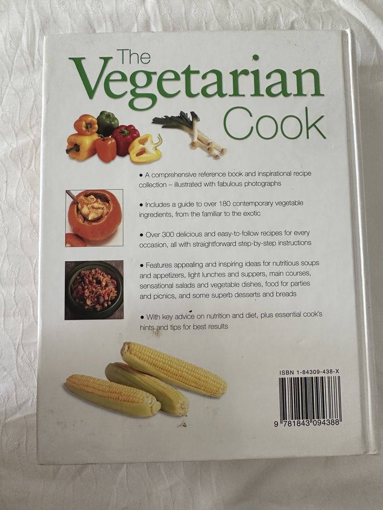 The Vegetarian Cook - ponad 300 przepisów po angielsku